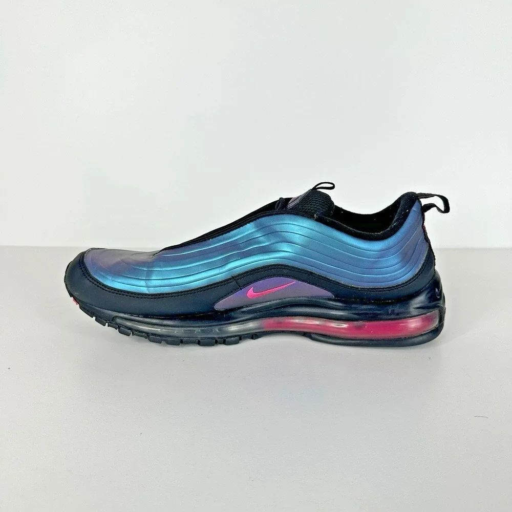 Nike Air Max‎ 97 LX Throwback Future Shoes Men's US 12 Lazer Fuchsia AV1165-001